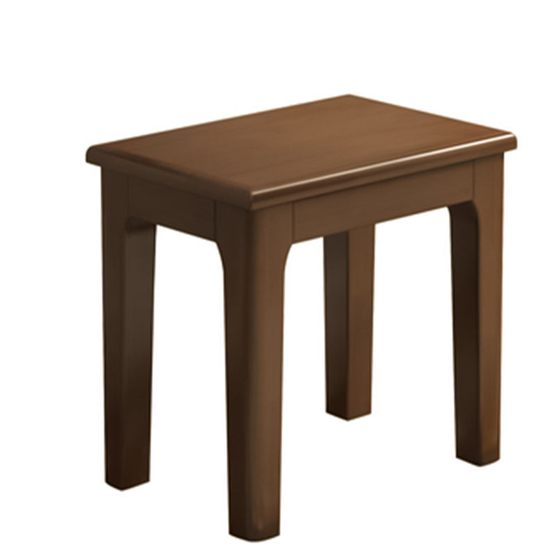 17.7 Inch Height Modern Seating Bench Solid Wood Bench with Legs