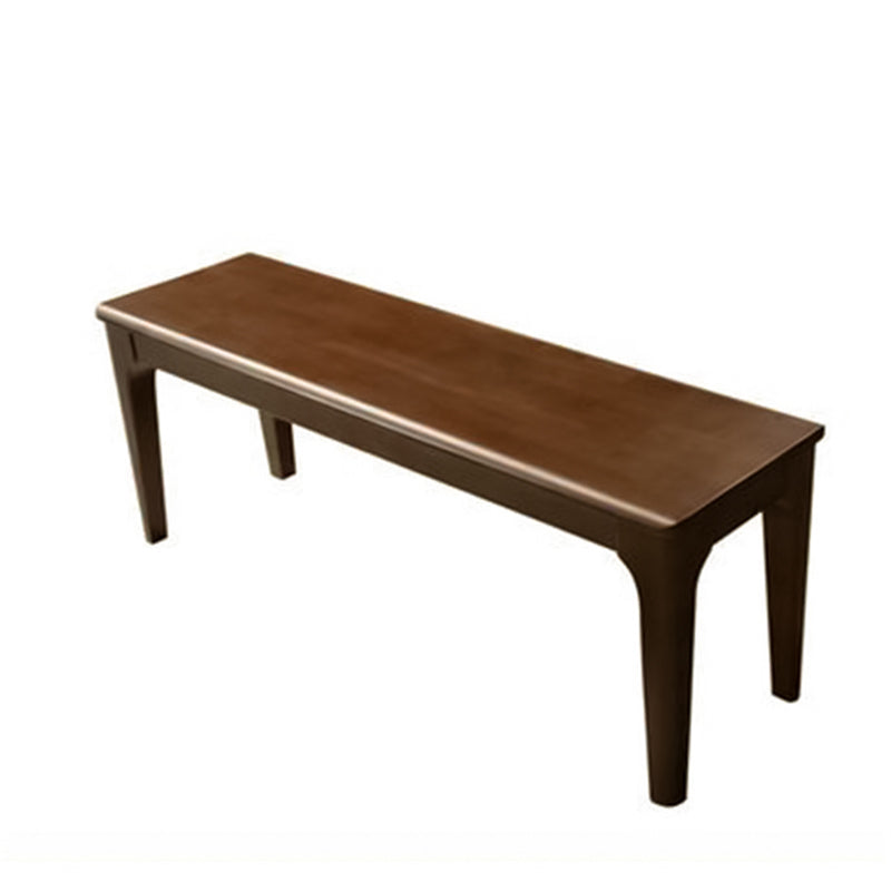 17.7 Inch Height Modern Seating Bench Solid Wood Bench with Legs