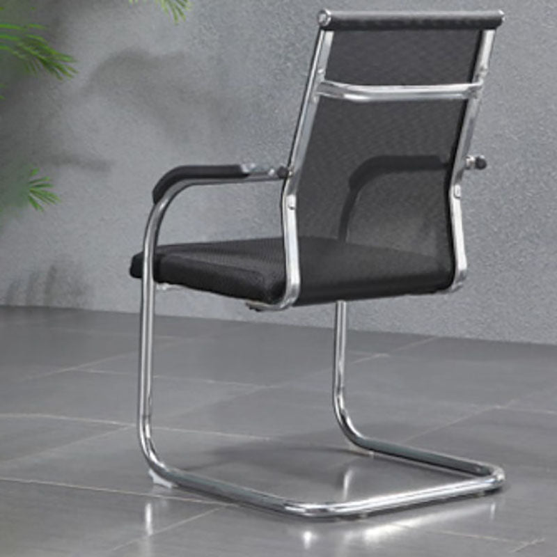 Lumbar Support Conference Chair Modern Metal Conference Chair