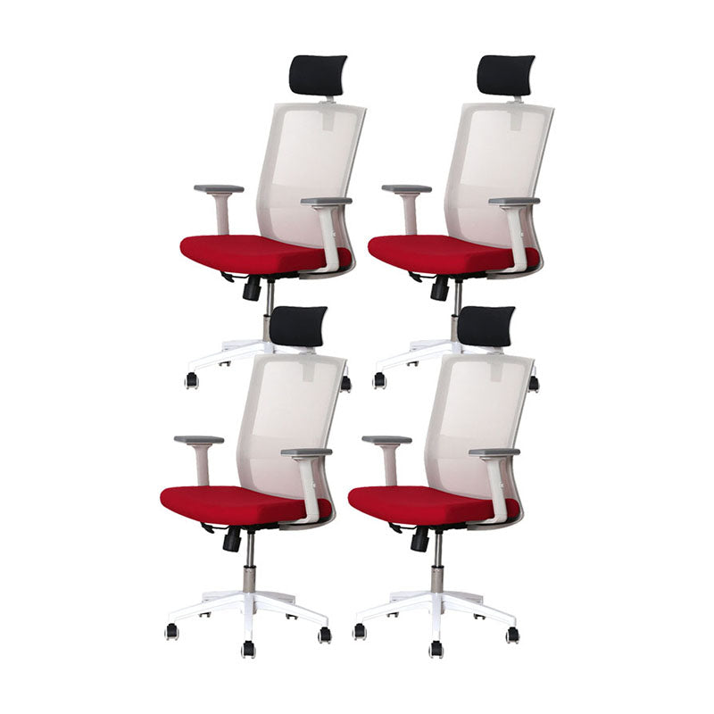 Modern Computer Chair Adjustable Arms Chair Mesh Office Chair