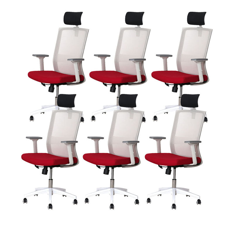 Modern Computer Chair Adjustable Arms Chair Mesh Office Chair