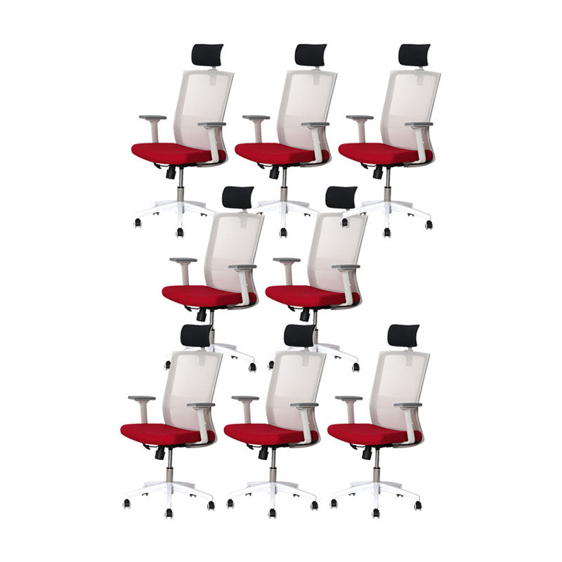 Modern Computer Chair Adjustable Arms Chair Mesh Office Chair