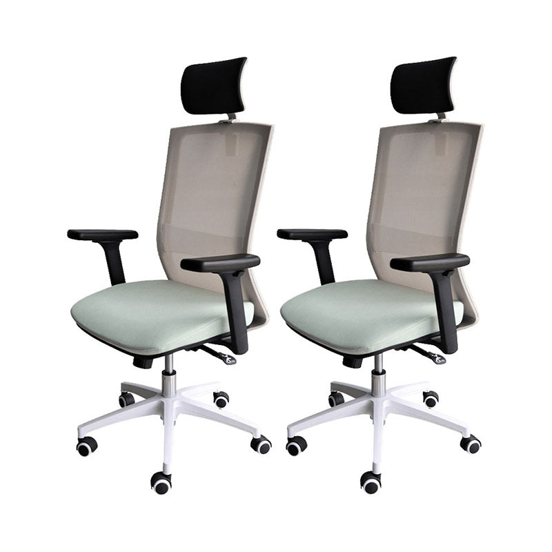 Modern Computer Chair Adjustable Arms Chair Mesh Office Chair