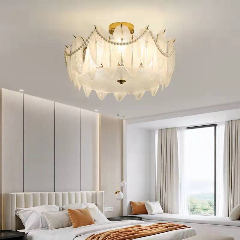 Modern Ceiling Light Minimalist Flush Mount Light Fixture for Bedroom