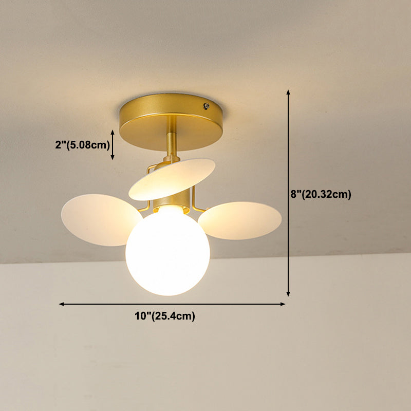 Modern Flush Mount Light Metal Flush Mount Lamp for Dining Room