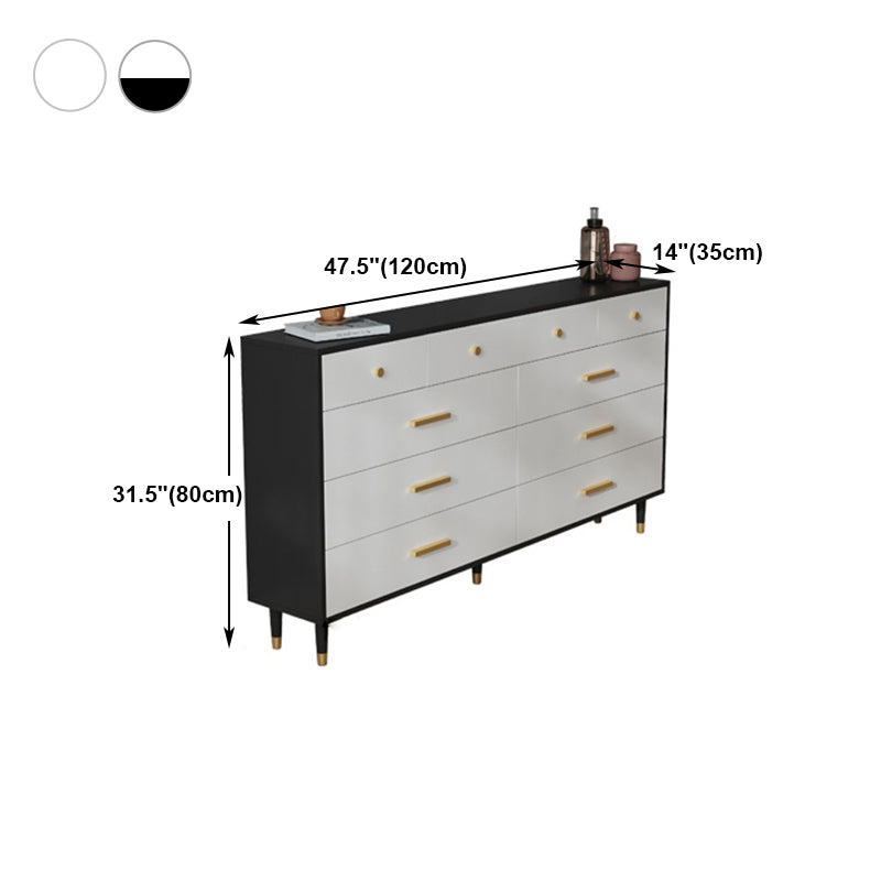 Modern Style Drawers Buffet Wood Living Room Buffet Sideboard