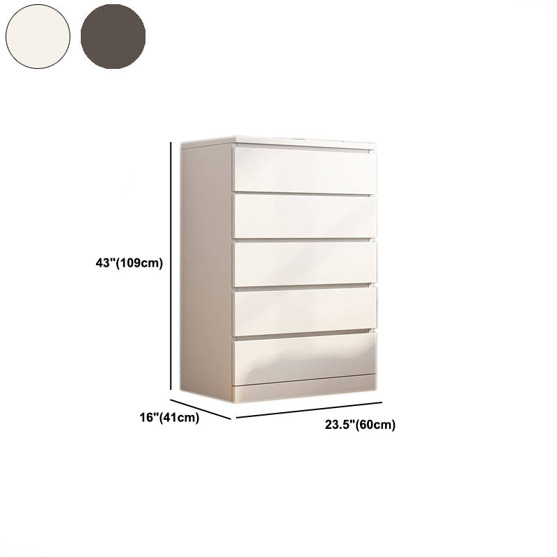 Contemporary Bedroom Storage Chest Vertical Wood Storage Chest Dresser