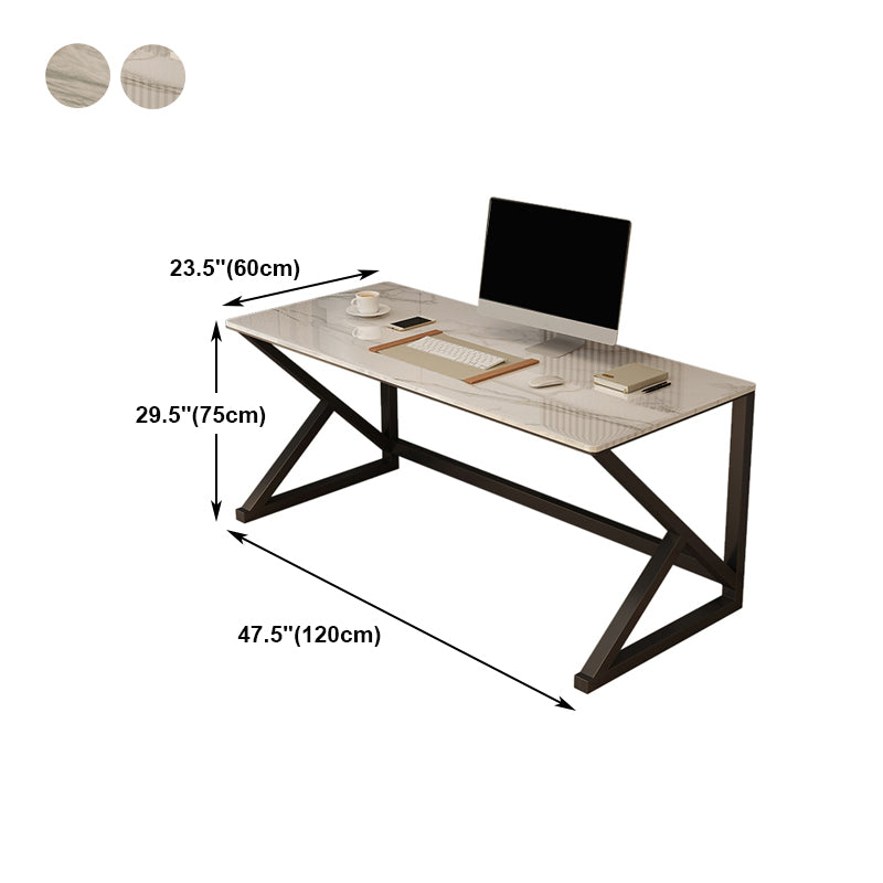 29.5" Rectangle Writing Desk Modern & Contemporary Computer Desk