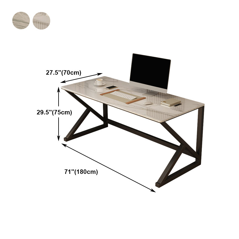 29.5" Rectangle Writing Desk Modern & Contemporary Computer Desk