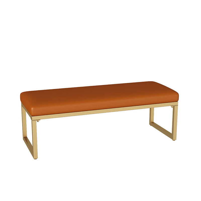 15.75 Inch Wide Modern Cushioned Seating Bench Foam Bench for Bedroom