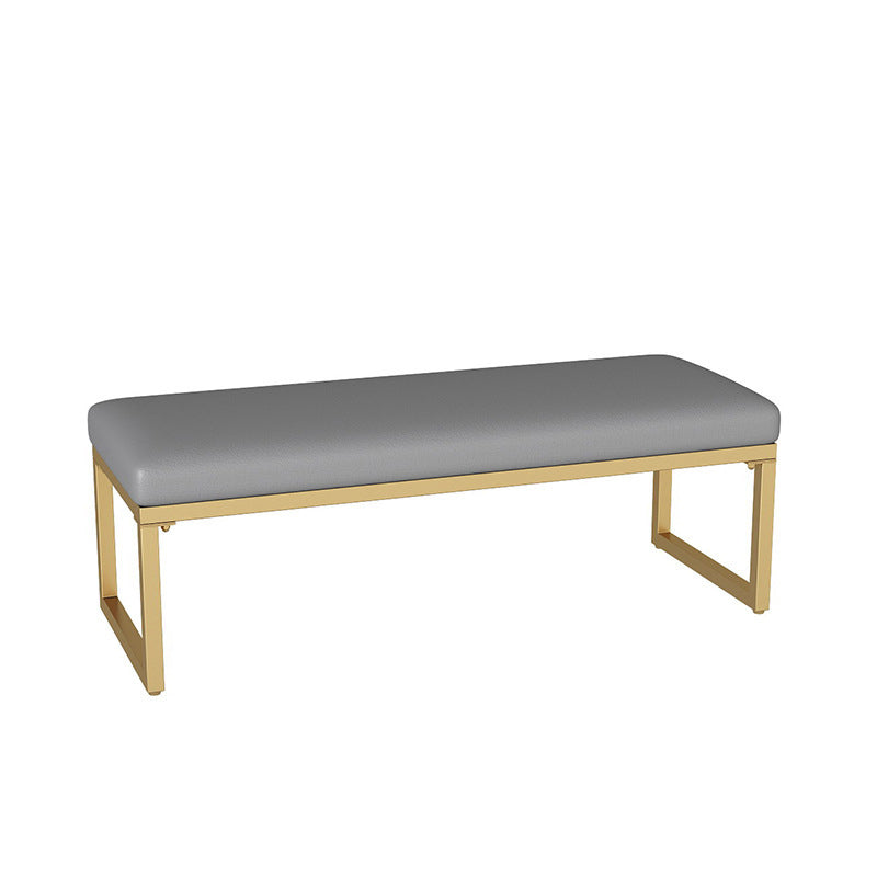 15.75 Inch Wide Modern Cushioned Seating Bench Foam Bench for Bedroom