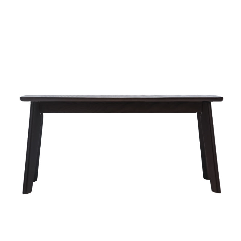 11.8 Inch Wide Modern Seating Bench Solid Wood Rubberwood Bench