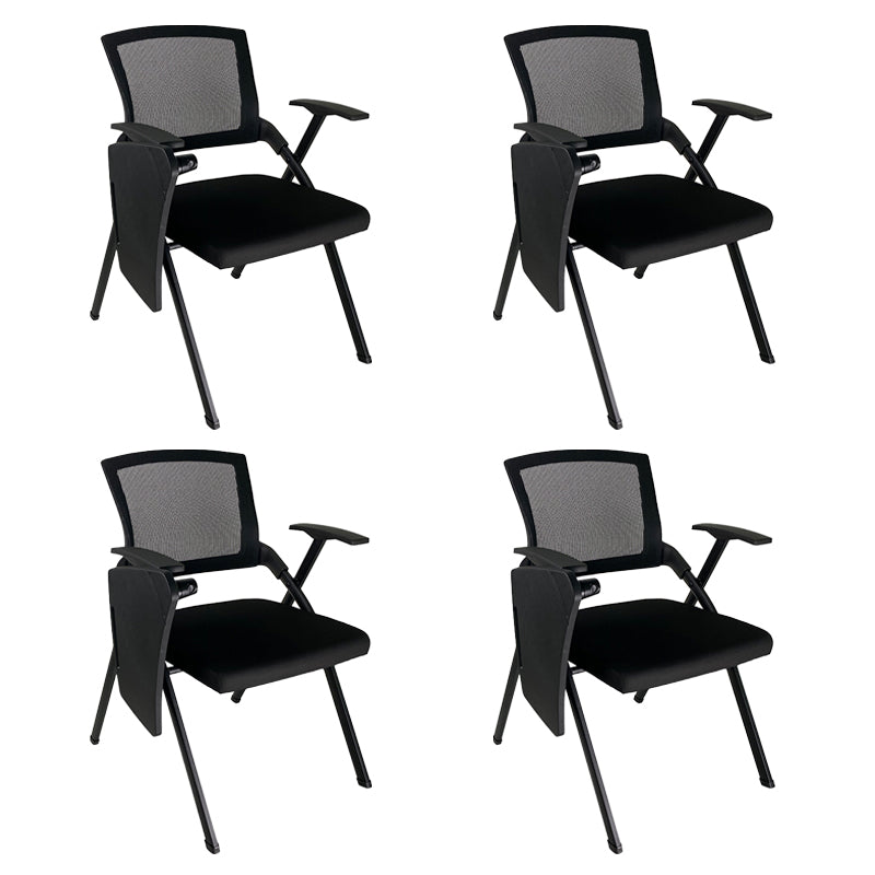 Contemporary Conference Chair Black Mesh Seat and Back Task Chair