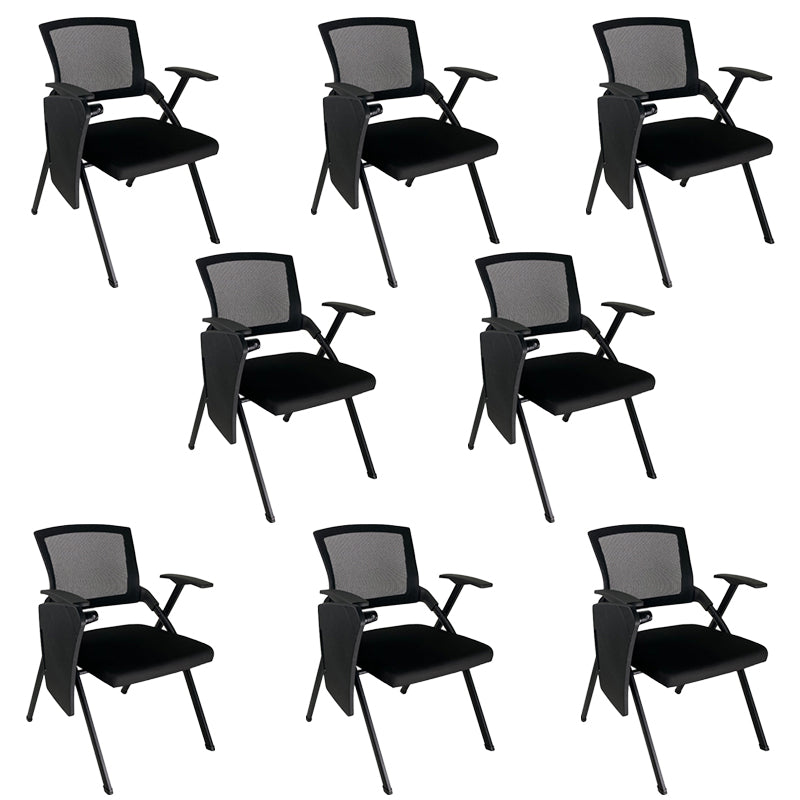 Contemporary Conference Chair Black Mesh Seat and Back Task Chair