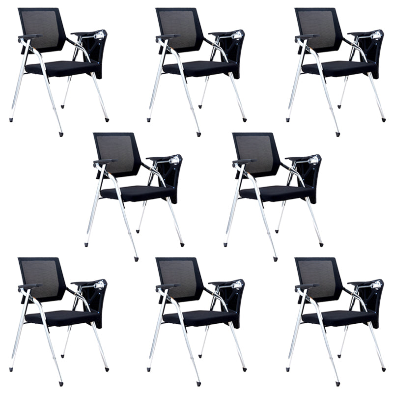 Contemporary Conference Chair Black Mesh Seat and Back Task Chair