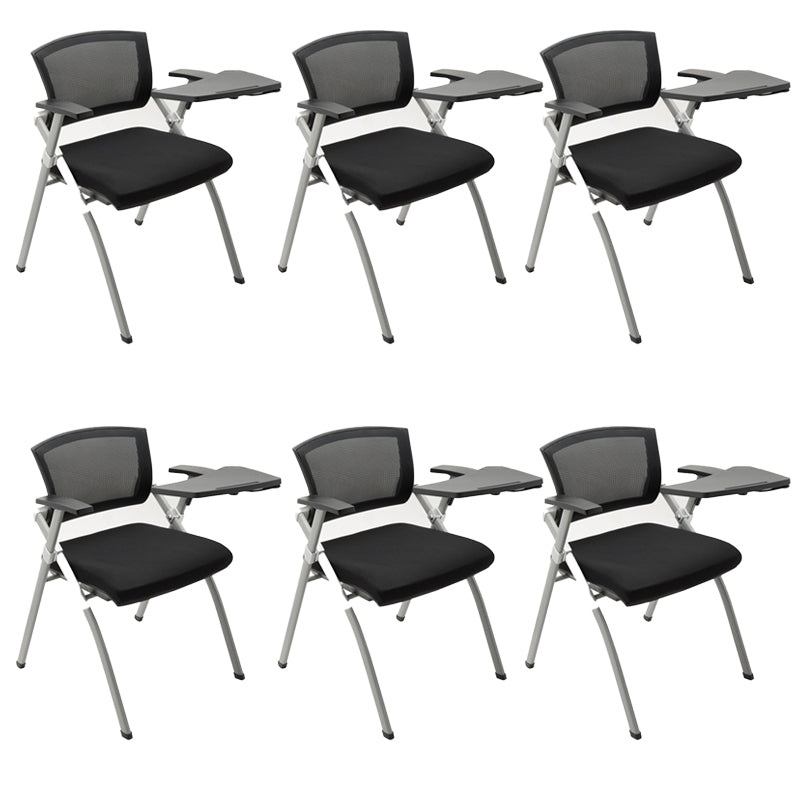 Contemporary Conference Chair Black Mesh Seat and Back Task Chair