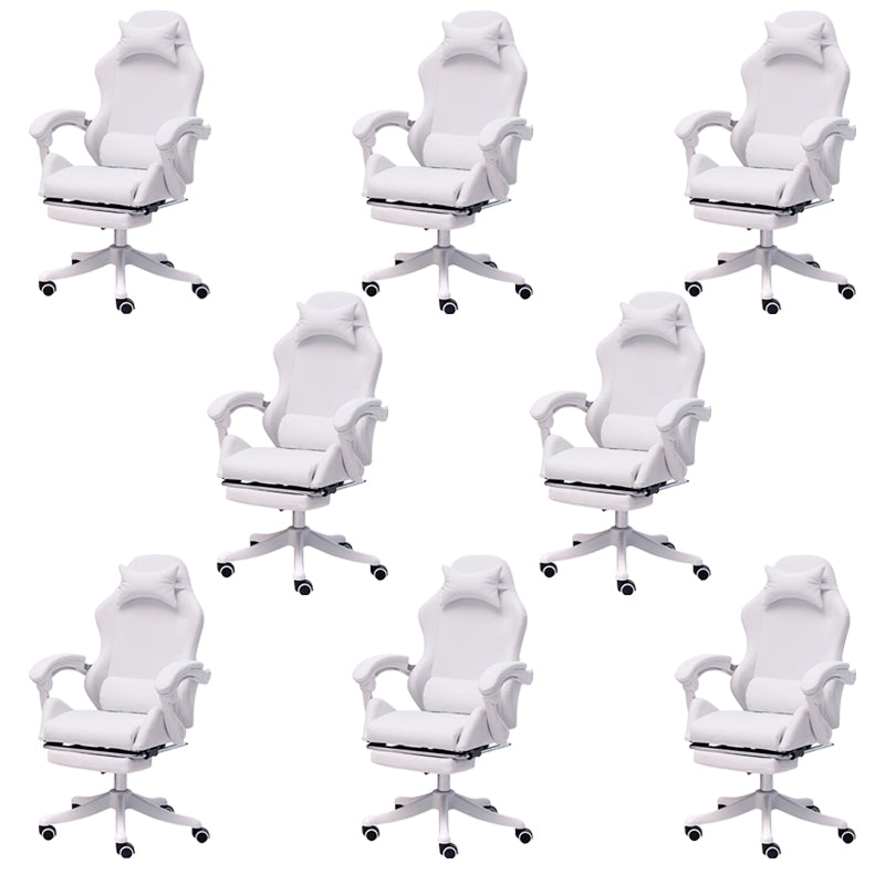 Modern Computer Chair Adjustable Arms Chair Mesh Task Chair with Wheels