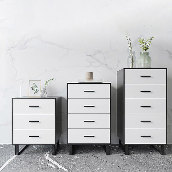 Modern Sideboard Engineered Wood Buffet with Drawer for Dining Room