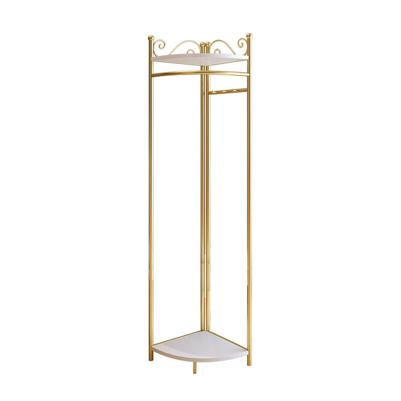 Contemporary Hall Stand Metal Storage Free Standing Coat Hanger Entryway Kit