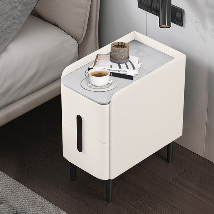 Modem & Contemporary Bedside Cabinet 2 - Drawer Accent Table Nightstand