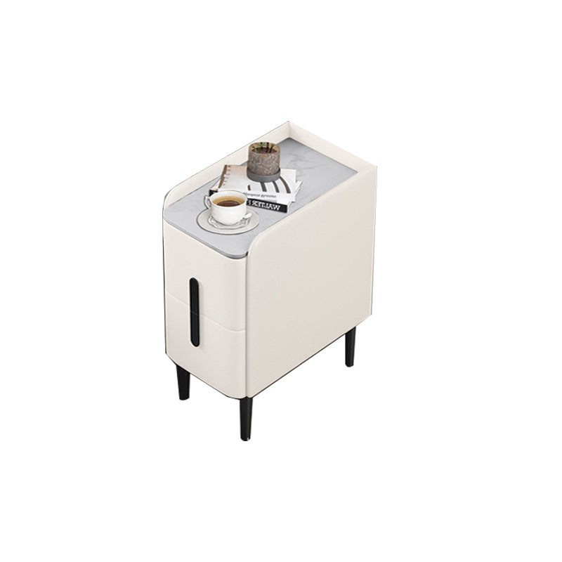 Modem & Contemporary Bedside Cabinet 2 - Drawer Accent Table Nightstand