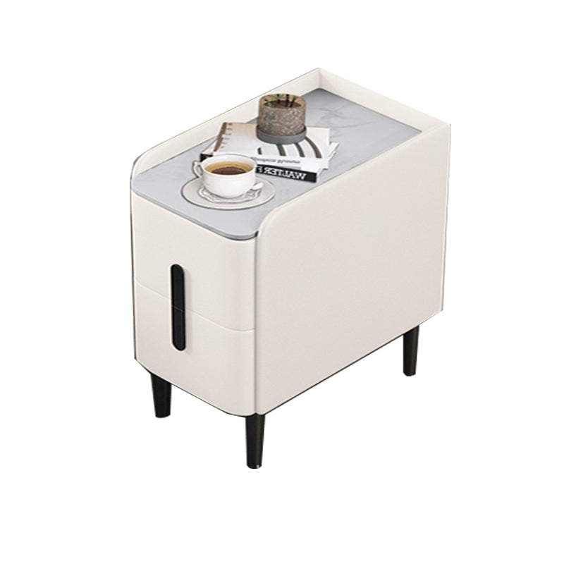 Modem & Contemporary Bedside Cabinet 2 - Drawer Accent Table Nightstand