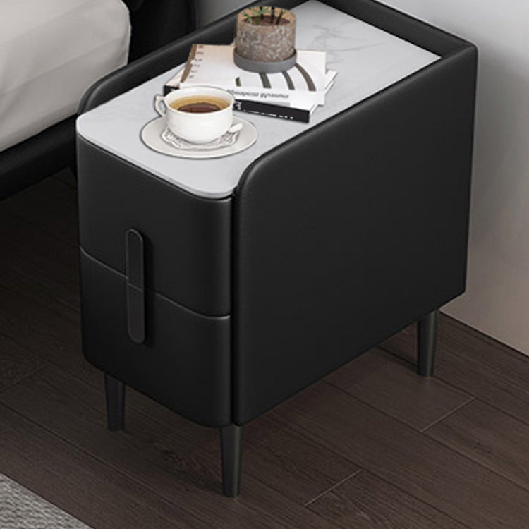 Modem & Contemporary Bedside Cabinet 2 - Drawer Accent Table Nightstand