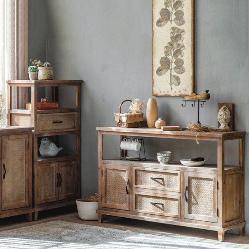 American Traditional Storage Chest Distressed Wood Storage Chest