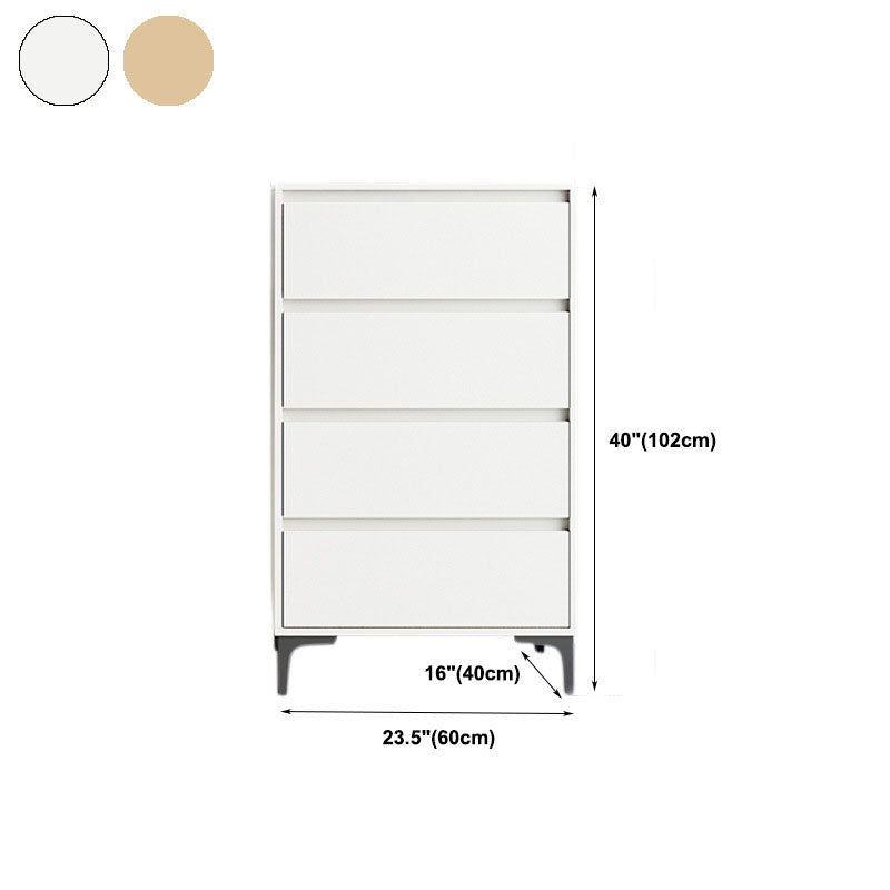 15.7" W Contemporary Storage Chest Dresser Wood Dresser with Drawers