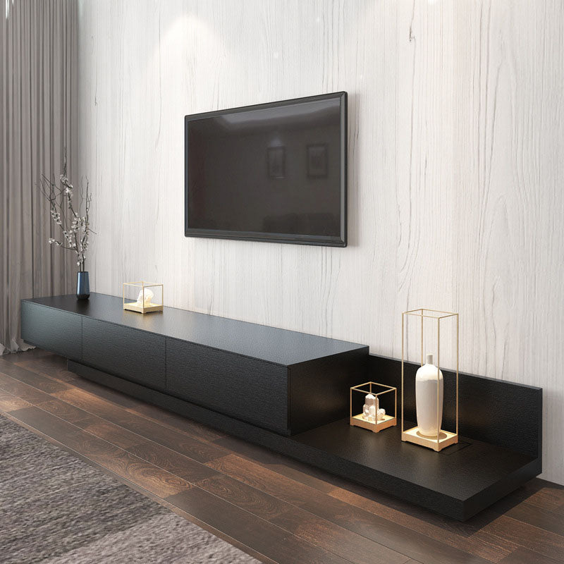 Modern 3 Drawers TV Stand Console Wooden TV Console for Living Room