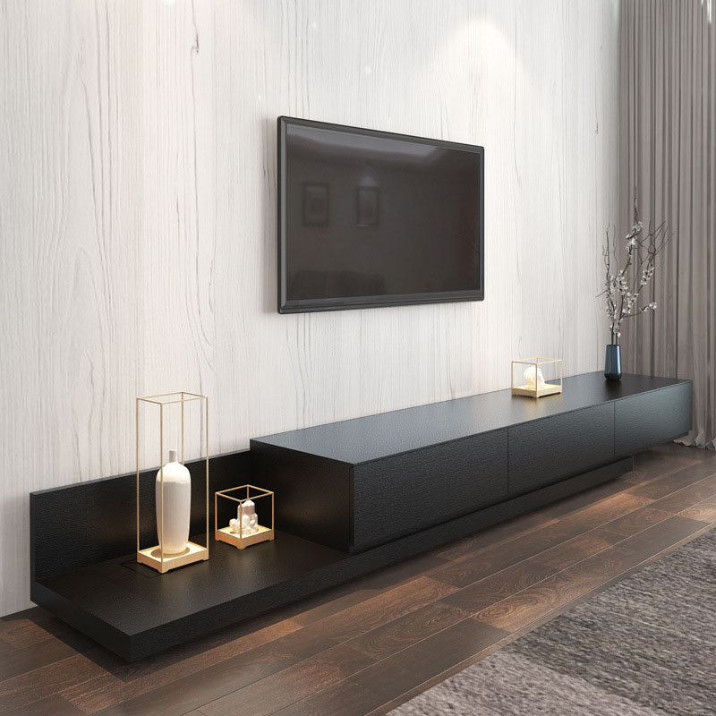 Modern 3 Drawers TV Stand Console Wooden TV Console for Living Room