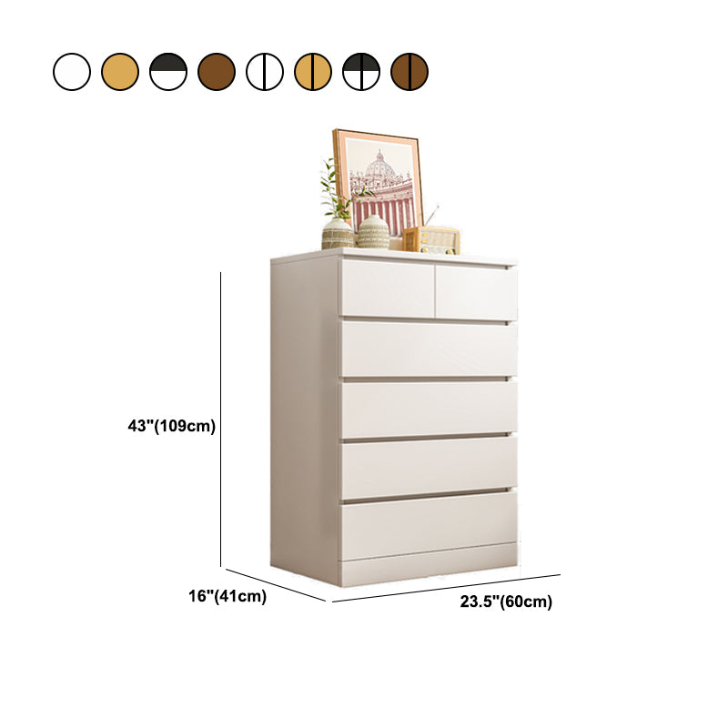 Wood Bedroom Storage Chest Dresser Contemporary Vertical Dresser