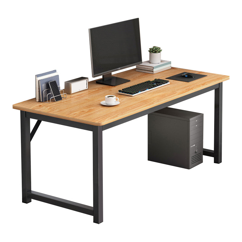 28.7" H Contemporary Writing Desk Rectangular Wood Office Desk