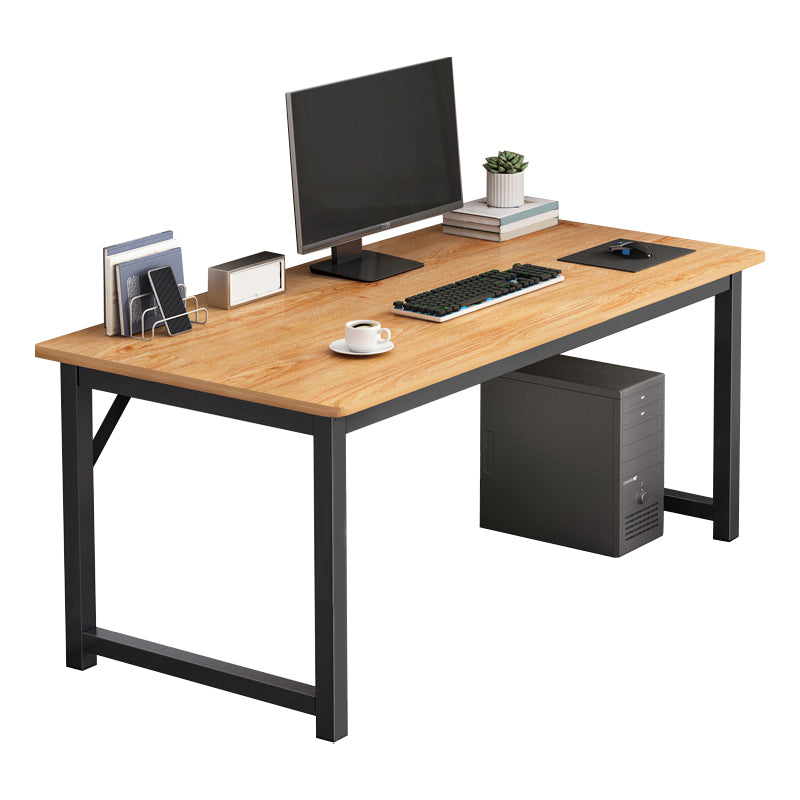 28.7" H Contemporary Writing Desk Rectangular Wood Office Desk