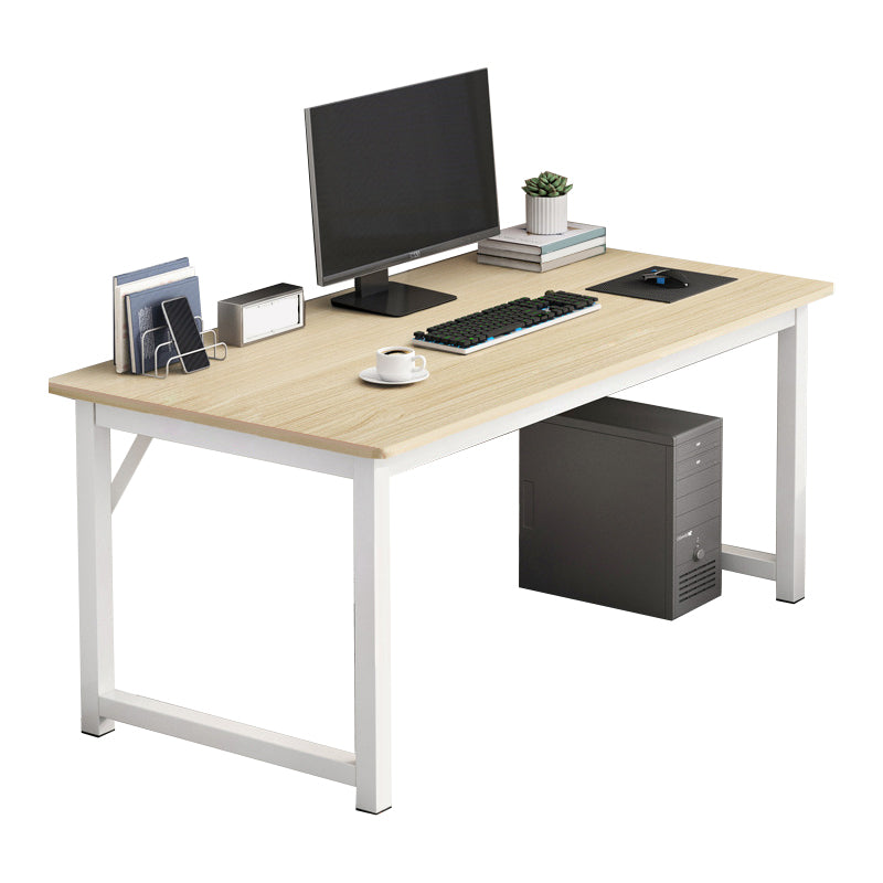 28.7" H Contemporary Writing Desk Rectangular Wood Office Desk