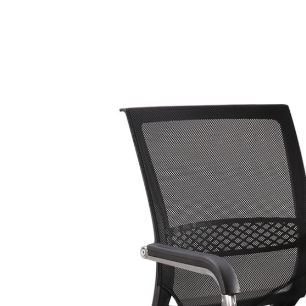 Steel Modern Fixed Arms Office Chair Lumbar Support Office Chair