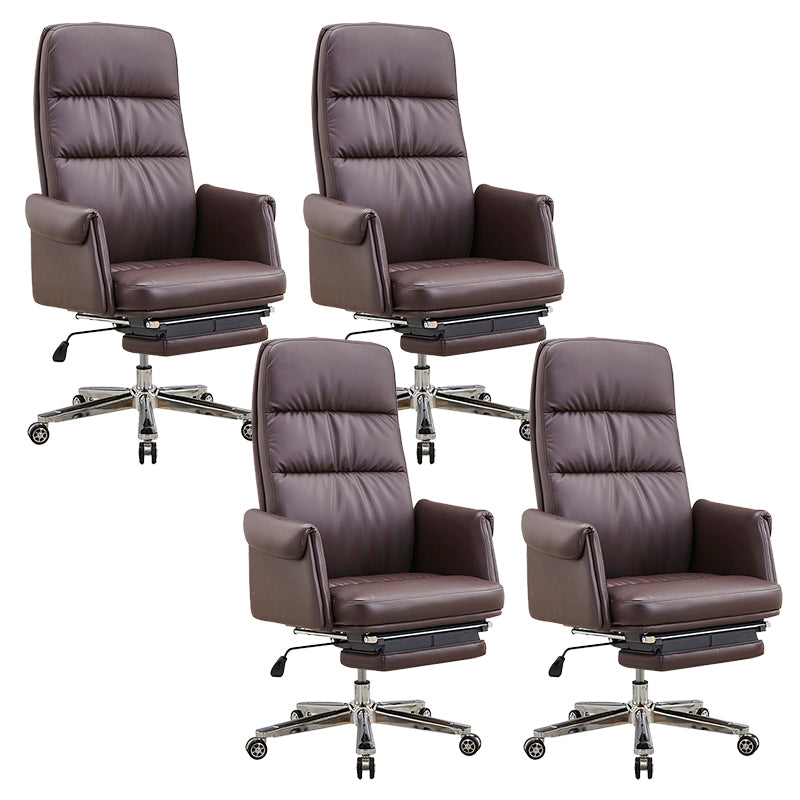 Executive Ergonomic Computer Chair Tilt Mechanism High Back Executive Chair