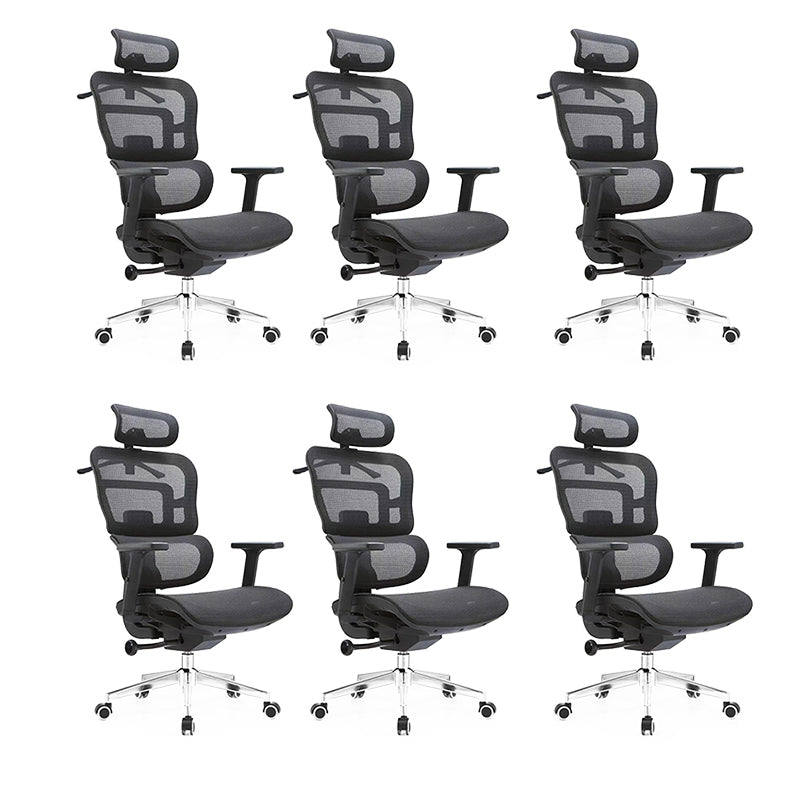 Contemporary High Back Office Chair Ergonomic Adjustable Desk Chair