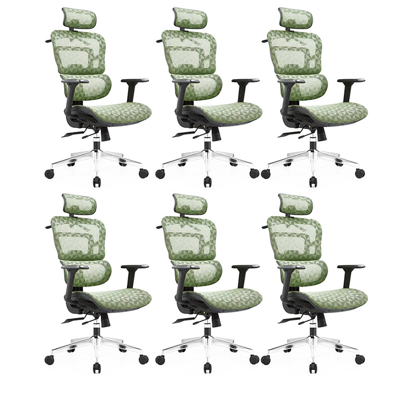 Contemporary High Back Office Chair Ergonomic Adjustable Desk Chair