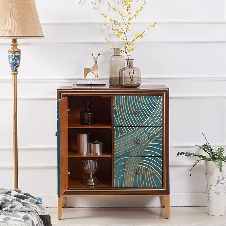 Luxury Cupboard Wood Frame Kitchen Sideboard for Dining Room