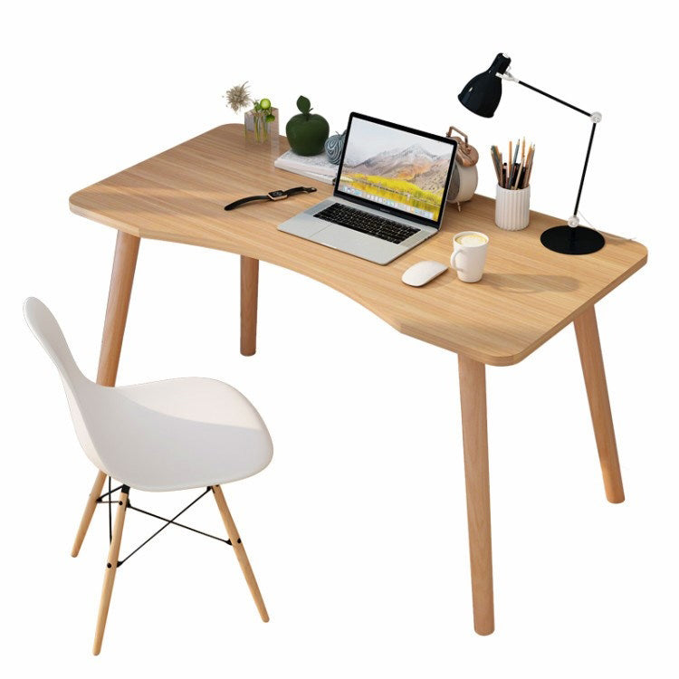 29" H Wooden Office Desk Modern Writing Desk with 4 Legs for Home Office