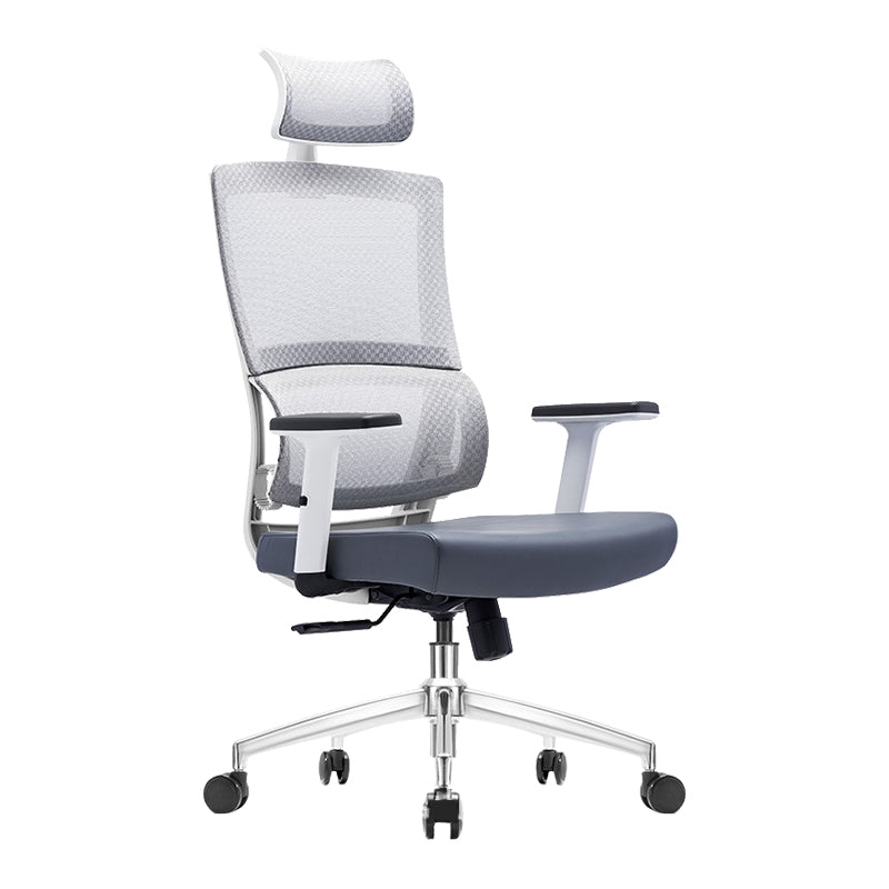 Modern & Contemporary Wheels Chair Microfiber Desk Chair High Back Office Chair