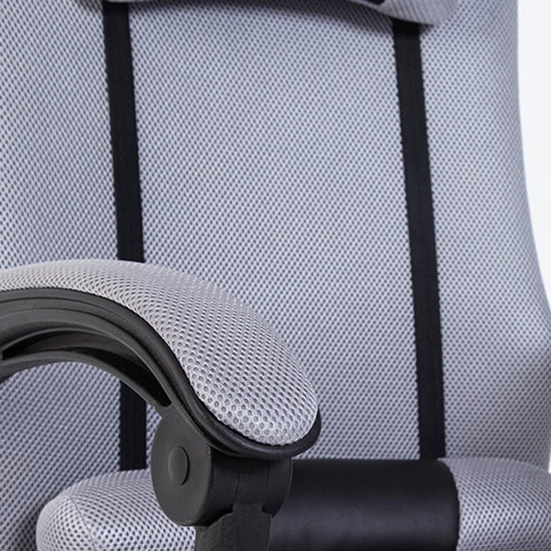 Modern Computer Chair Fixed Arms Chair Ergonomic Mesh Task Chair