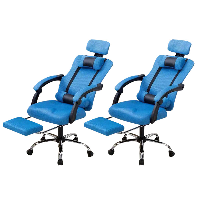 Modern Computer Chair Fixed Arms Chair Ergonomic Mesh Task Chair