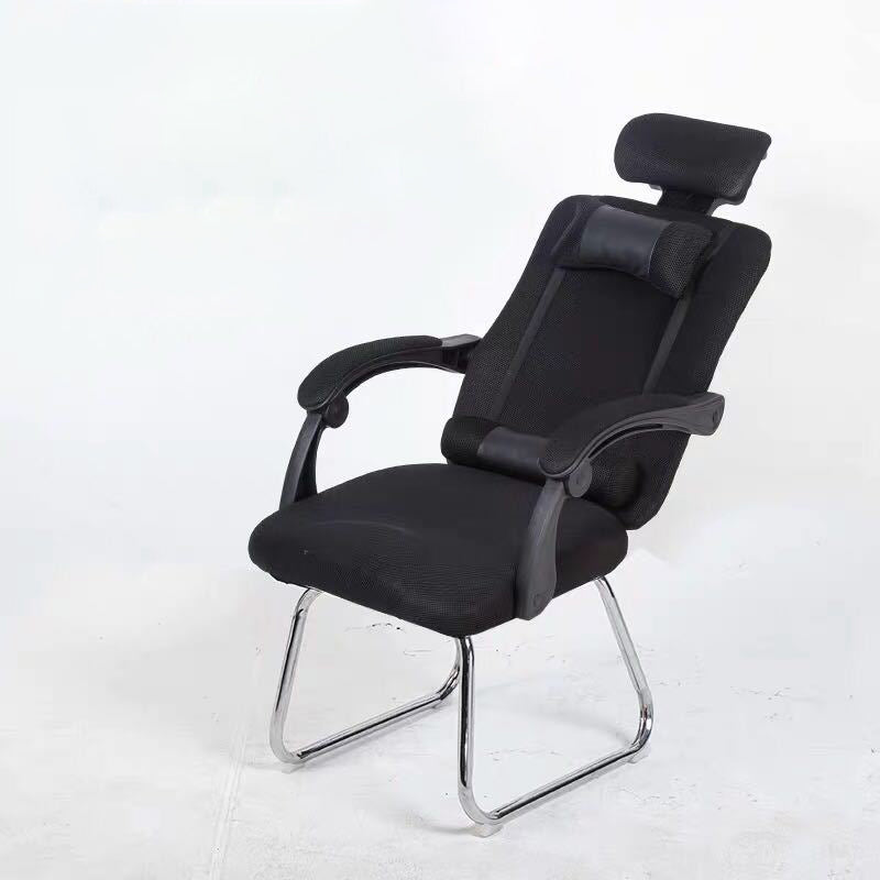 Modern Computer Chair Fixed Arms Chair Ergonomic Mesh Task Chair