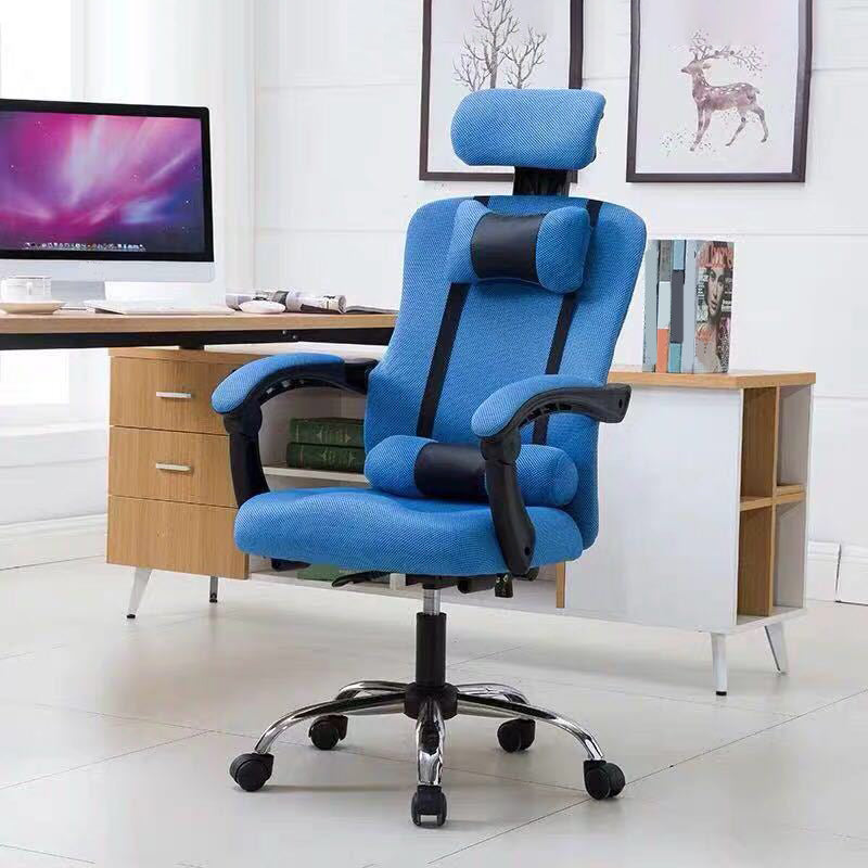 Modern Computer Chair Fixed Arms Chair Ergonomic Mesh Task Chair