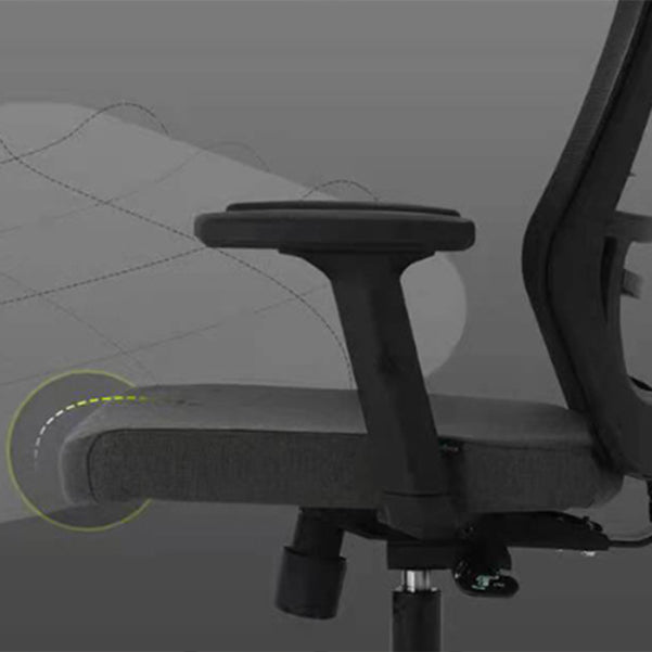 Modern Computer Chair Adjustable Armrest Chair Nylon Desk Chair