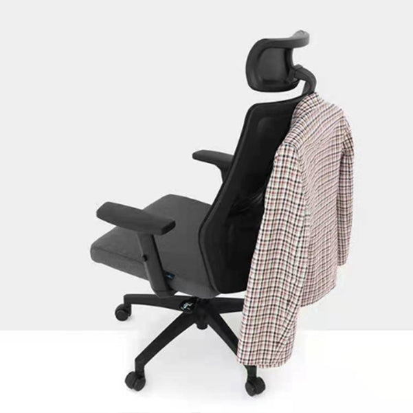 Modern Computer Chair Adjustable Armrest Chair Nylon Desk Chair