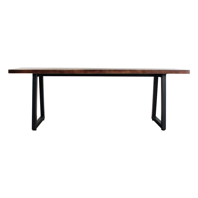 Rectangle 13.8" Wide Entryway Bench Modern Wood Seating Bench