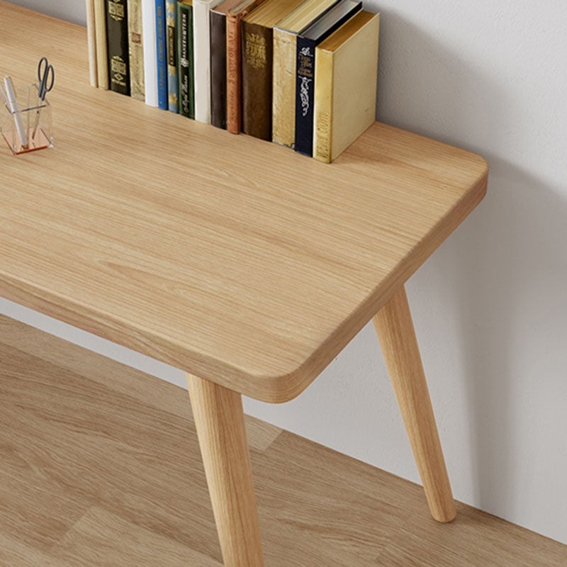 Solid Wood L-Shape Writing Desk Modern&Contemporary Laptop Table